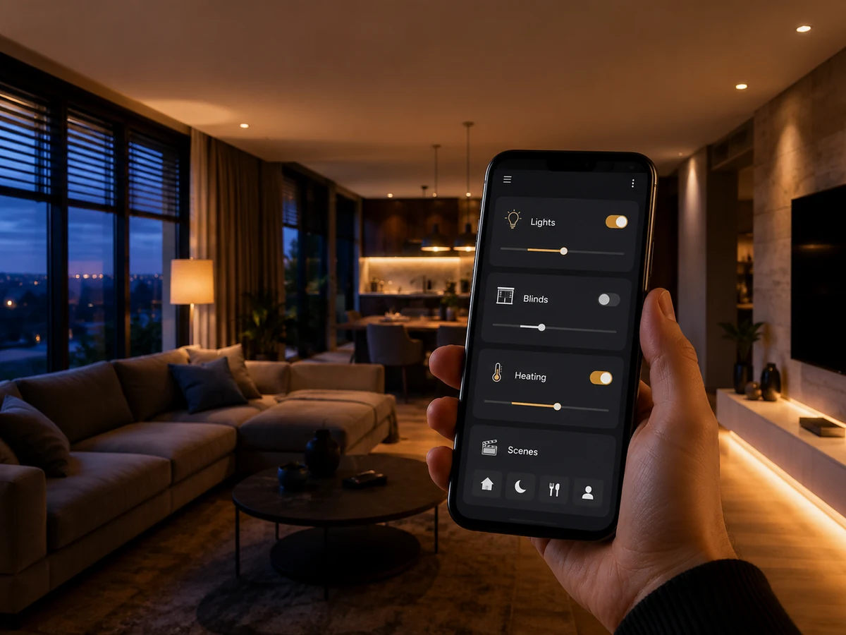 Sterowanie inteligentnym domem z telefonu